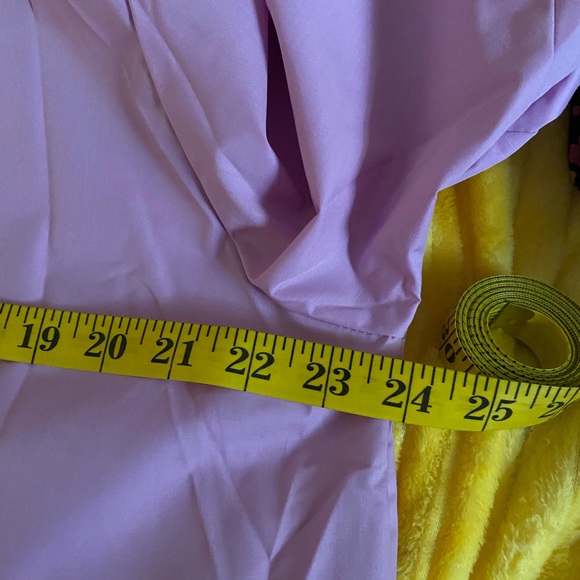 NWT Drop shoulder women’s blouse lavender pink in size XL FHQ collections - Picture 4 of 4